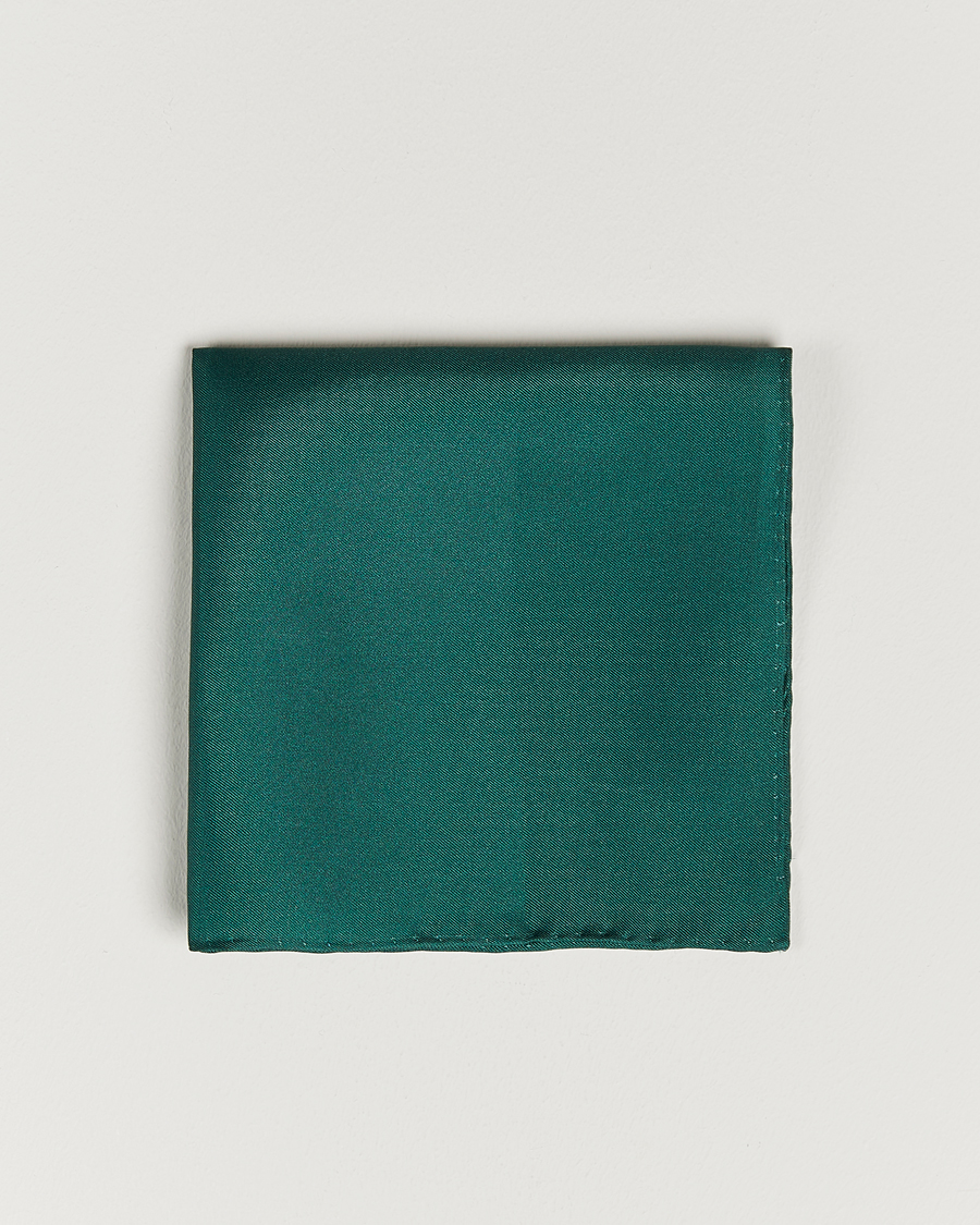 Herren | Amanda Christensen Handkercheif Silk Green | Amanda Christensen | Handkercheif Silk Green