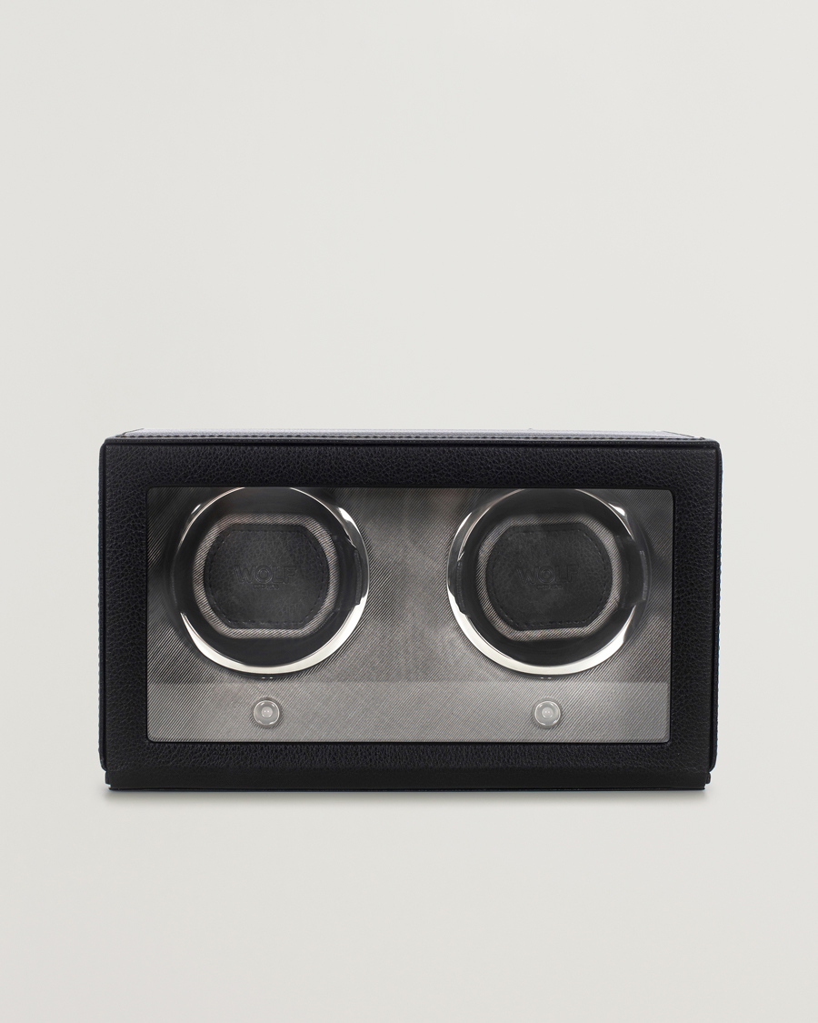 Herren | WOLF Cub Double Winder With Cover Black | WOLF | Cub Double Winder With Cover Black