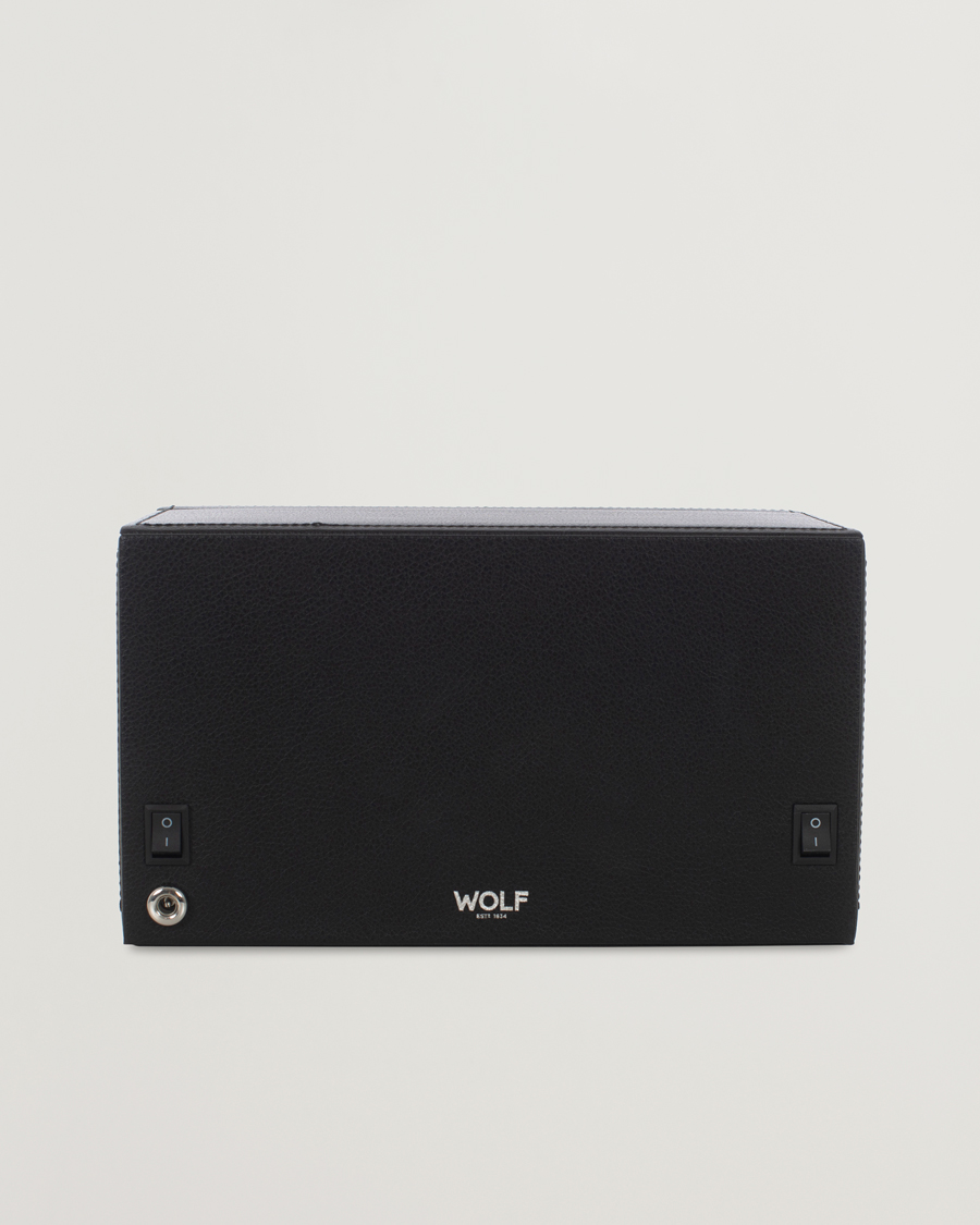 Herren | WOLF Cub Double Winder With Cover Black | WOLF | Cub Double Winder With Cover Black