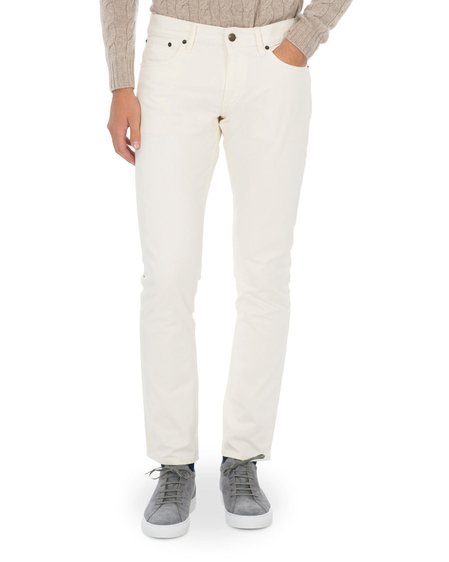 Herren | Jeans | Ralph Lauren Purple Label | Thomson Slim Fit 5-pocket Jeans Classic Cream