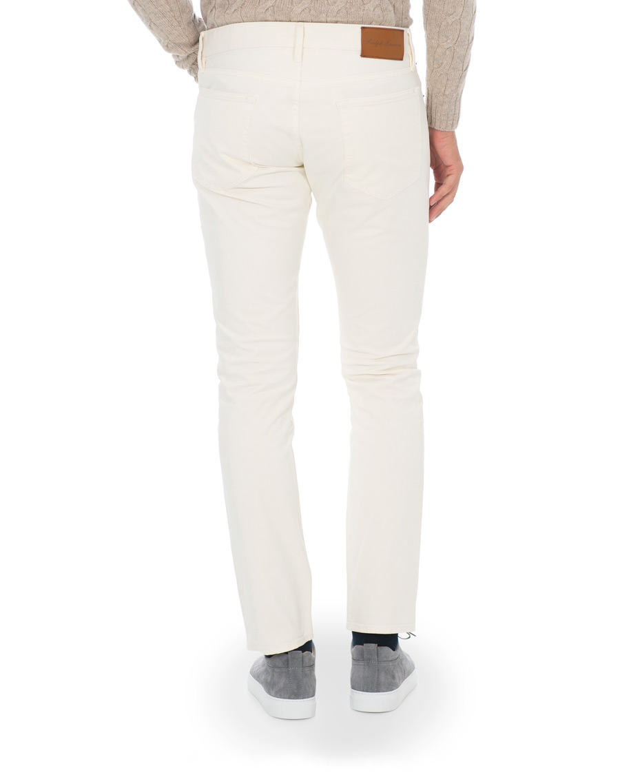 Herren | Jeans | Ralph Lauren Purple Label | Thomson Slim Fit 5-pocket Jeans Classic Cream