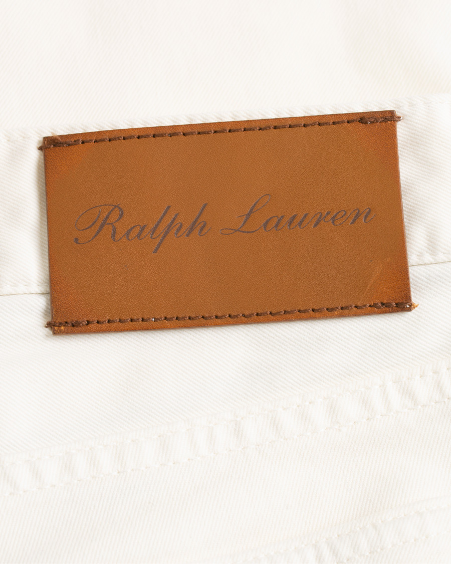 Herren | Jeans | Ralph Lauren Purple Label | Thomson Slim Fit 5-pocket Jeans Classic Cream