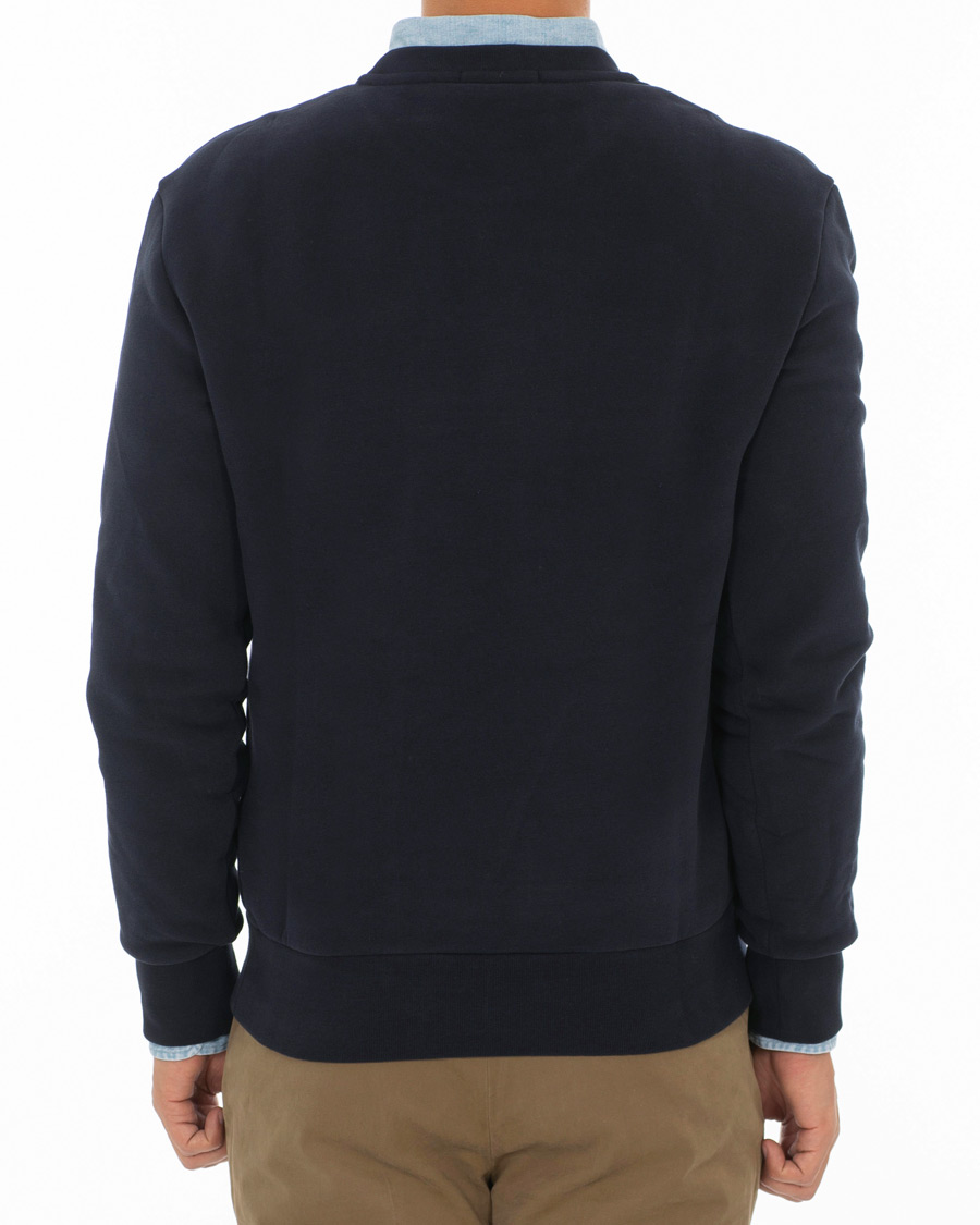 Herren | Pullover | Ralph Lauren Purple Label | Lux Fleece Ralph Bear Sweatshirt Classic Chairman Navy