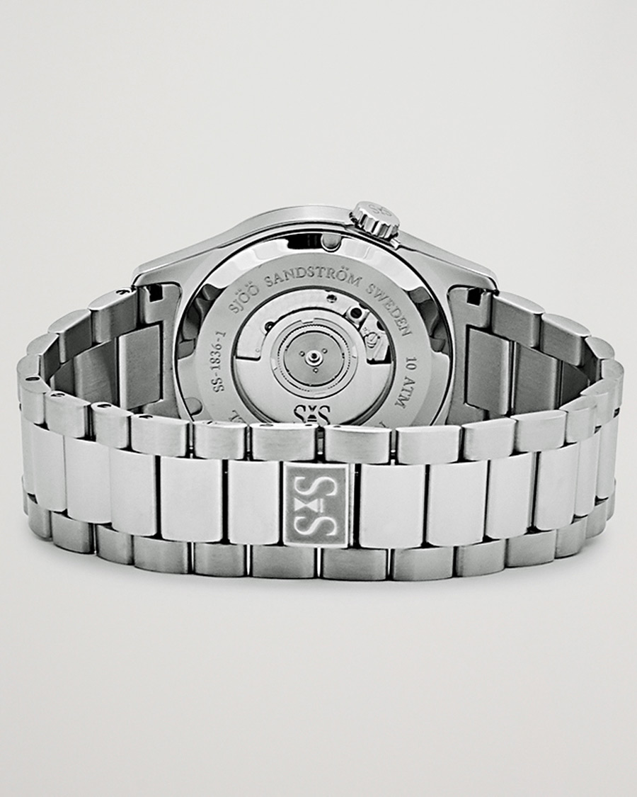 Herren | Sjöö Sandström Royal Steel Classic 36mm Blue and Steel | Sjöö Sandström | Royal Steel Classic 36mm Blue and Steel
