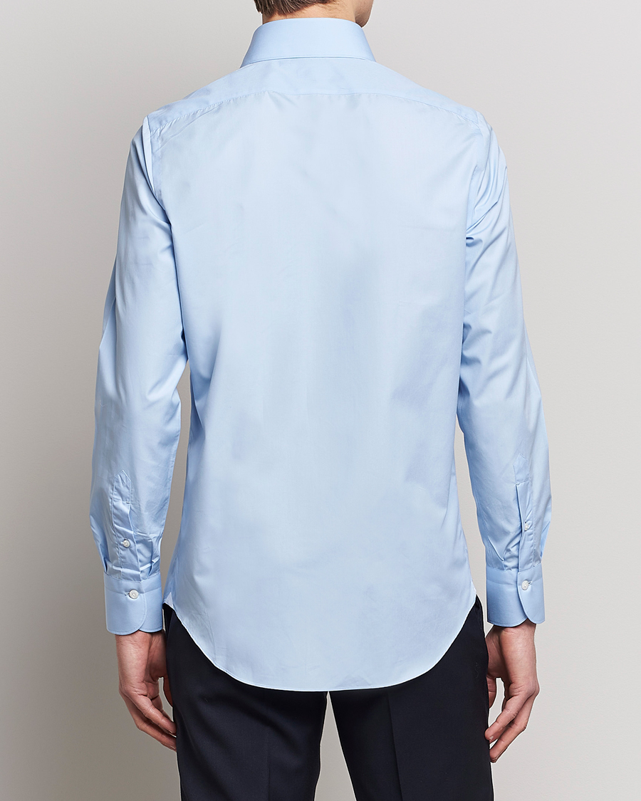 Herren | Hemden | Finamore Napoli | Milano Slim Fit Classic Shirt Light Blue