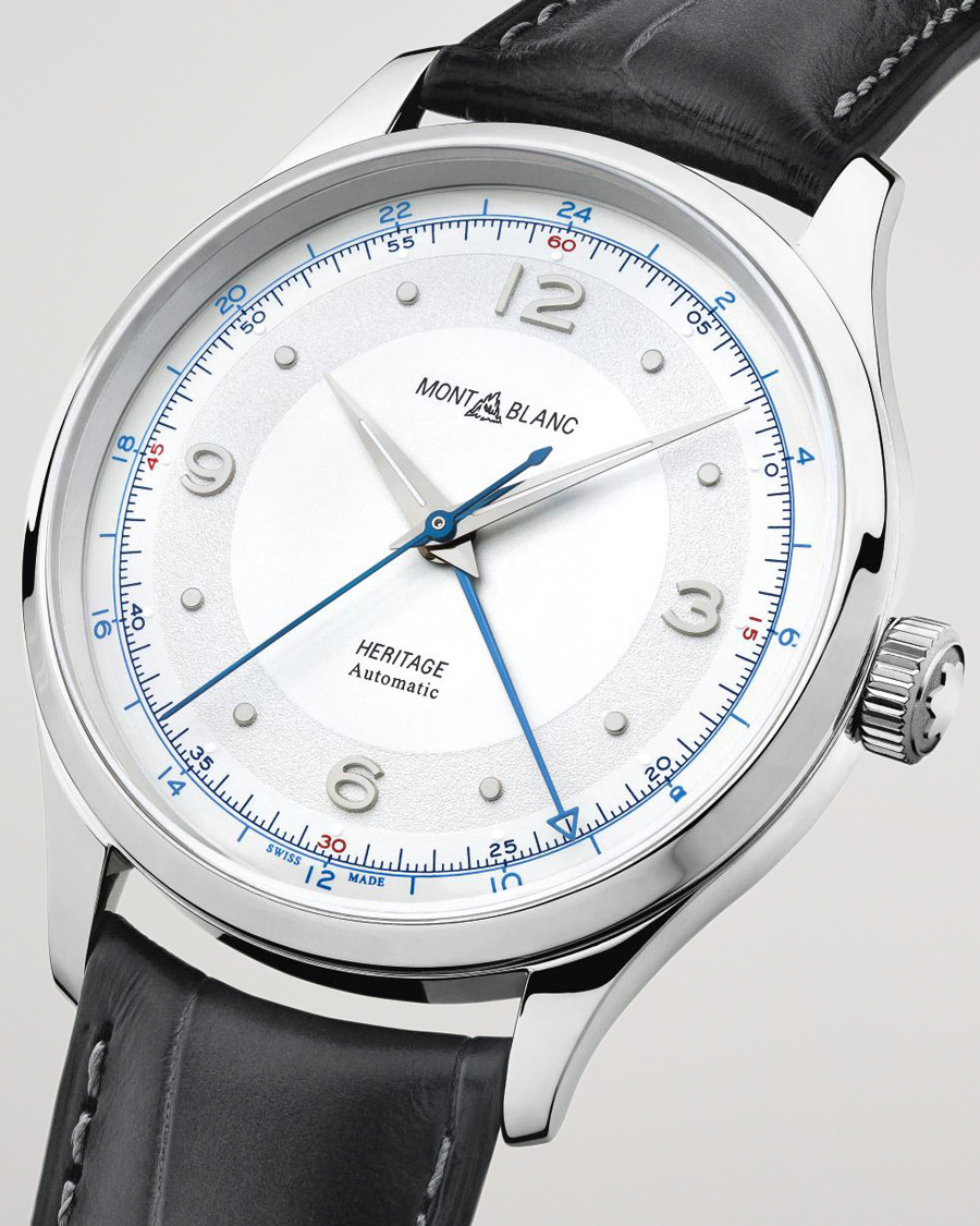 Herren | Montblanc Heritage Steel Automatic 40mm Silver Dial | Montblanc | Heritage Steel Automatic 40mm Silver Dial