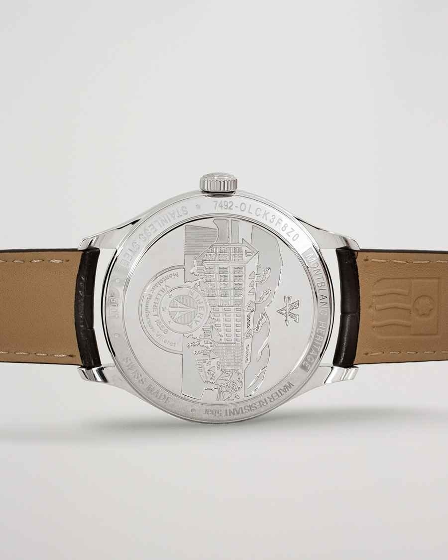 Herren | Montblanc Heritage Steel Automatic 40mm Silver Dial | Montblanc | Heritage Steel Automatic 40mm Silver Dial