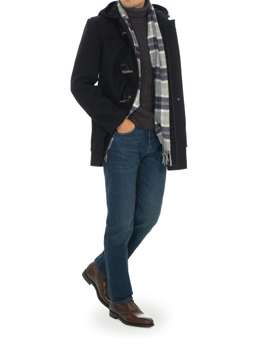 Herren | Jacken | Gloverall | Mens Mid Length Duffle Navy