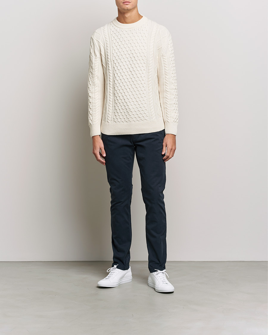 Herren | Hosen | NN07 | Marco Slim Fit Stretch Chinos Navy Blue