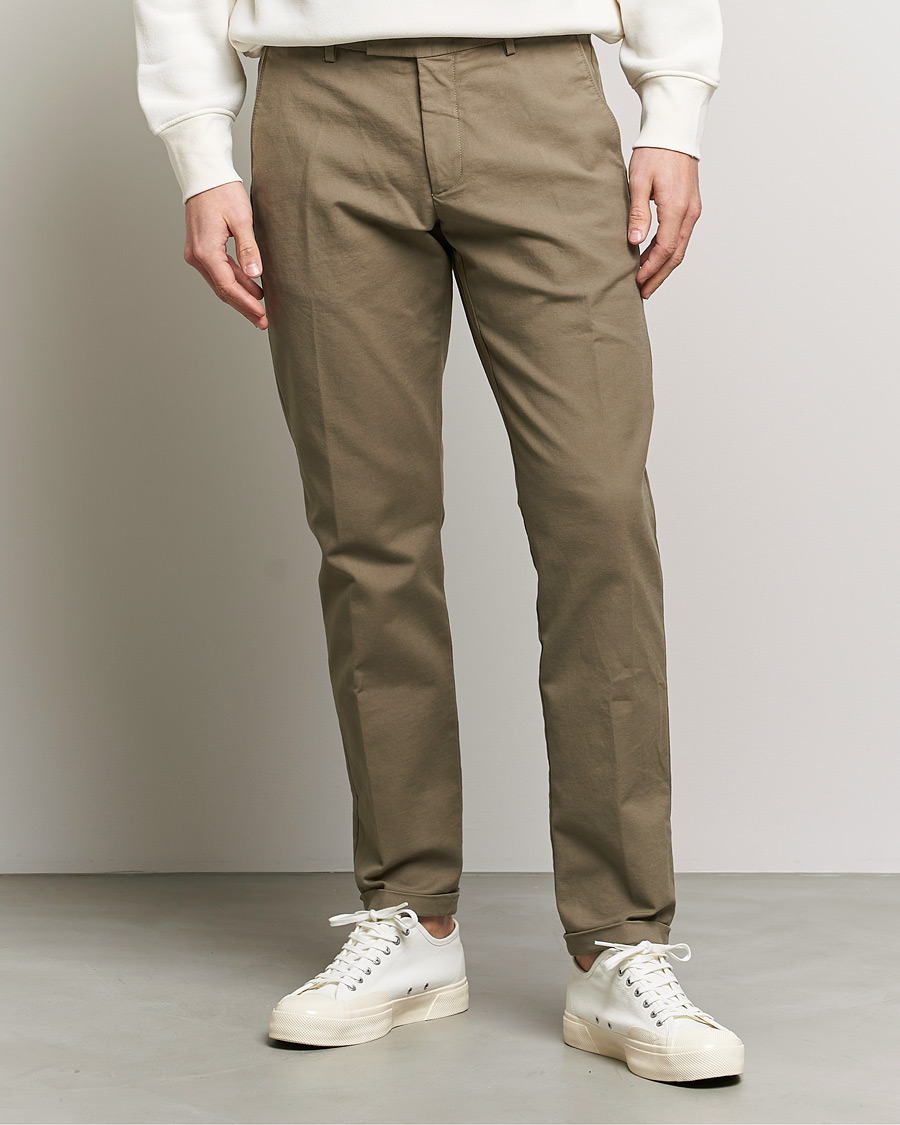 Herren | Hosen | NN07 | Scott Regular Fit Stretch Trousers Khaki