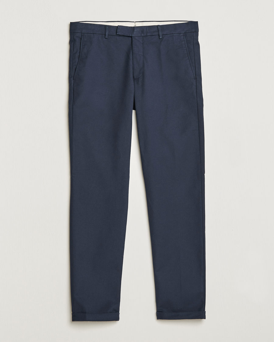 Herren | Hosen | NN07 | Scott Regular Fit Stretch Trousers Navy Blue
