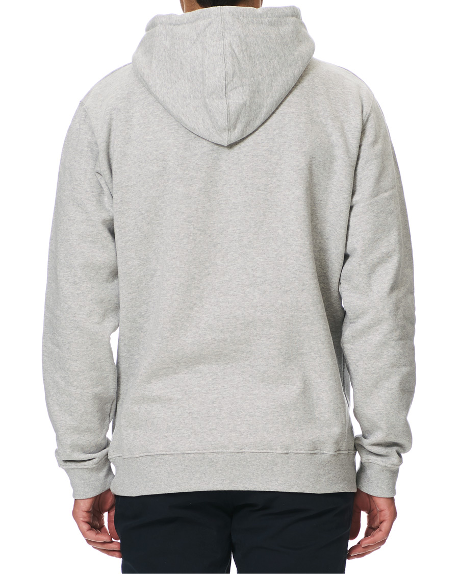 Herren | Pullover | NN07 | Barrow Printed Hoodie Light Grey Melange