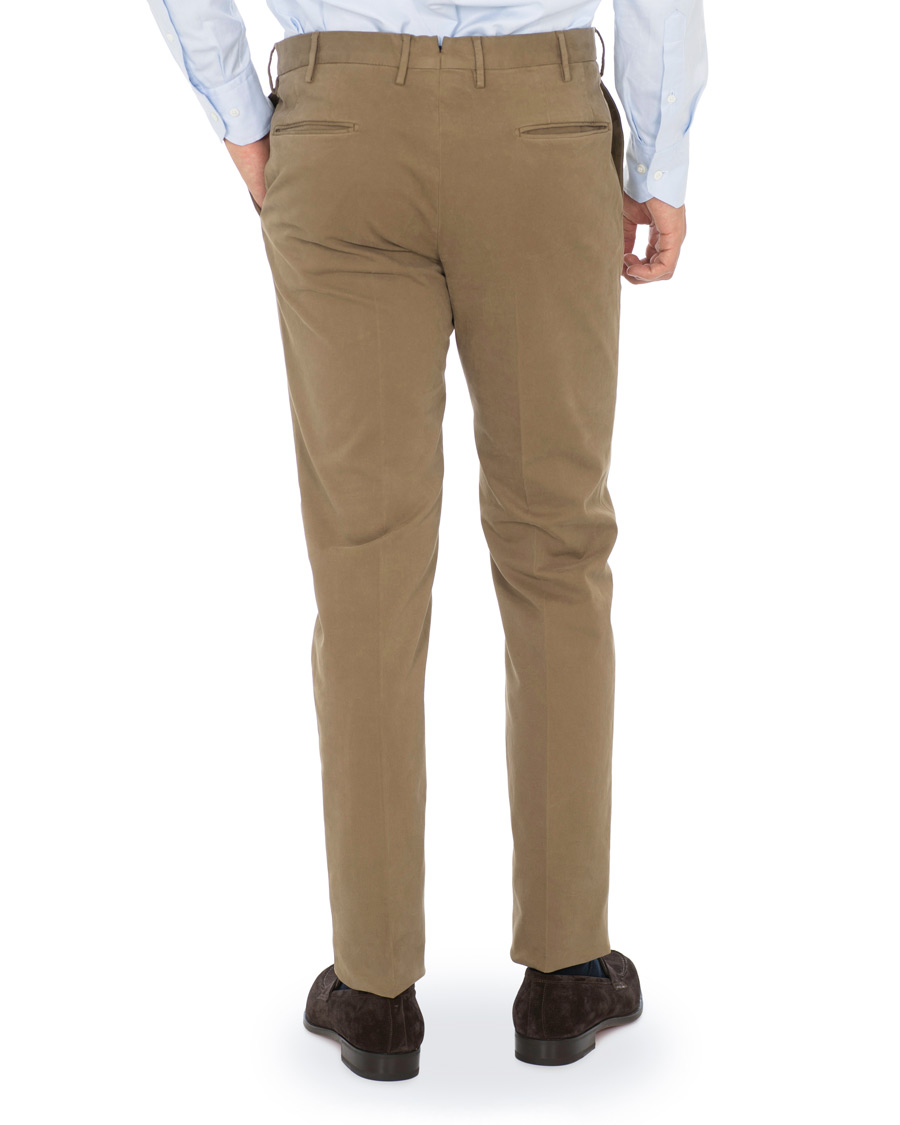 Herren | Hosen | Incotex | Slim Fit Comfort Chino Khaki
