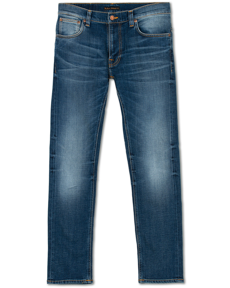 Herren | Jeans | Nudie Jeans | Thin Finn Organic Jeans Indigo Dreams