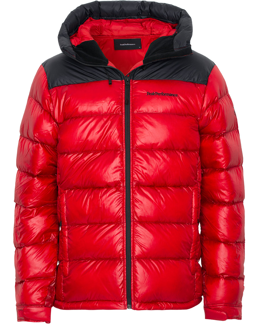 Herren | Jacken | Peak Performance | Frost Glacier Down Hood Jacket Red