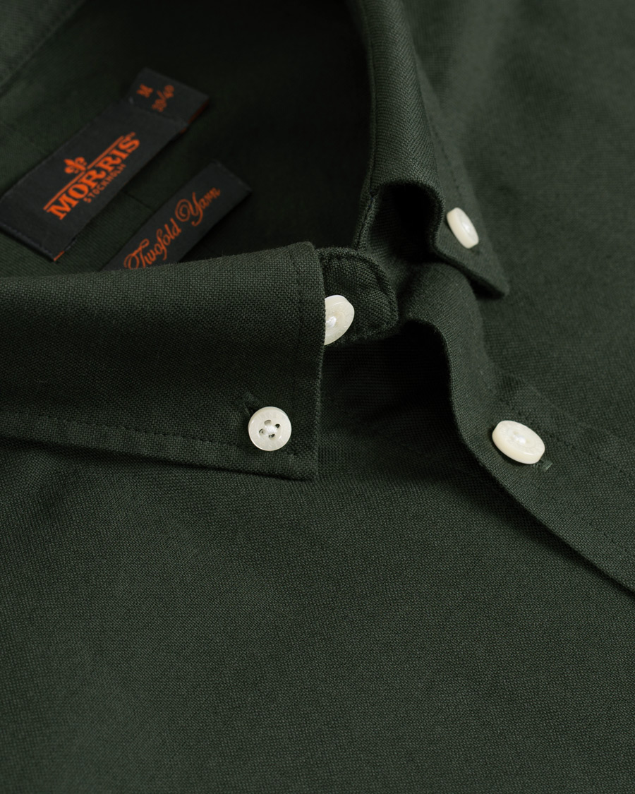 Herren | Hemden | Morris | Douglas Oxford Shirt Olive