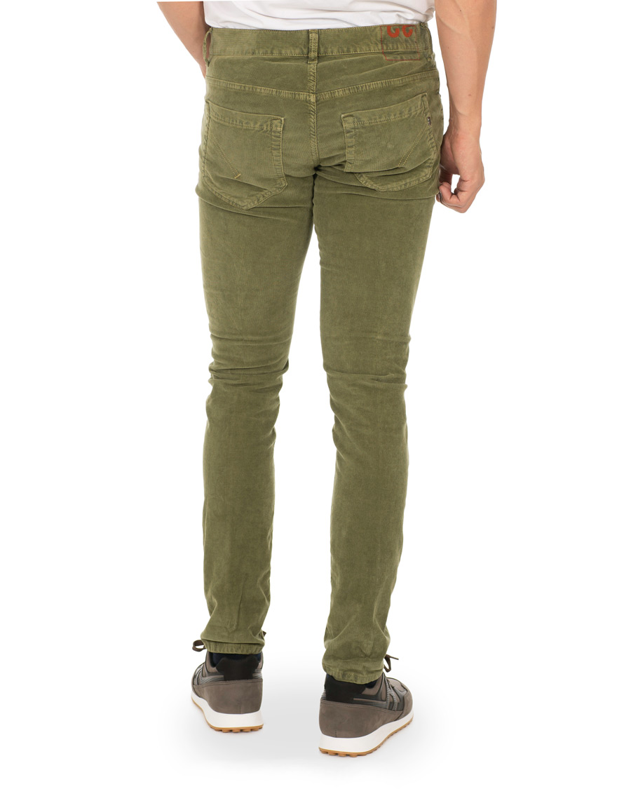Herren | Hosen | Dondup | George Corduroy Trousers Green