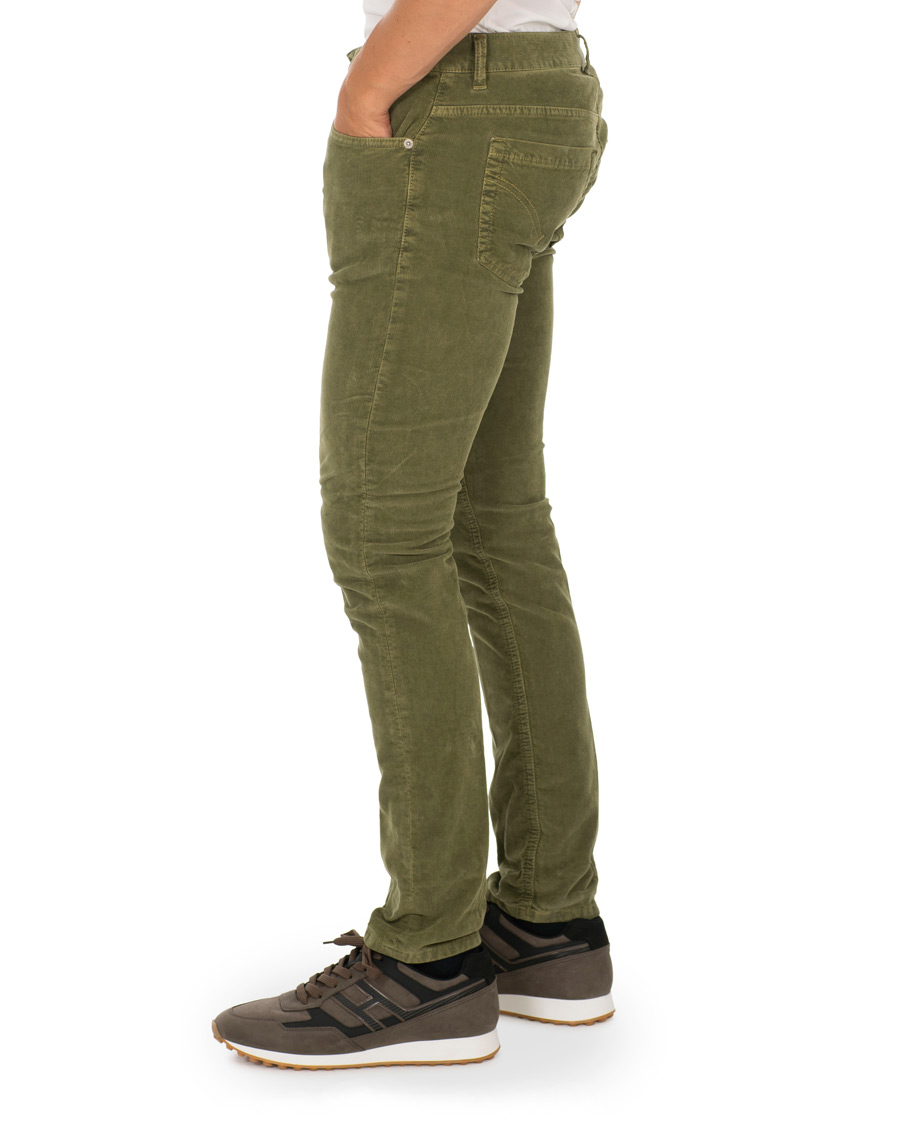 Herren | Hosen | Dondup | George Corduroy Trousers Green