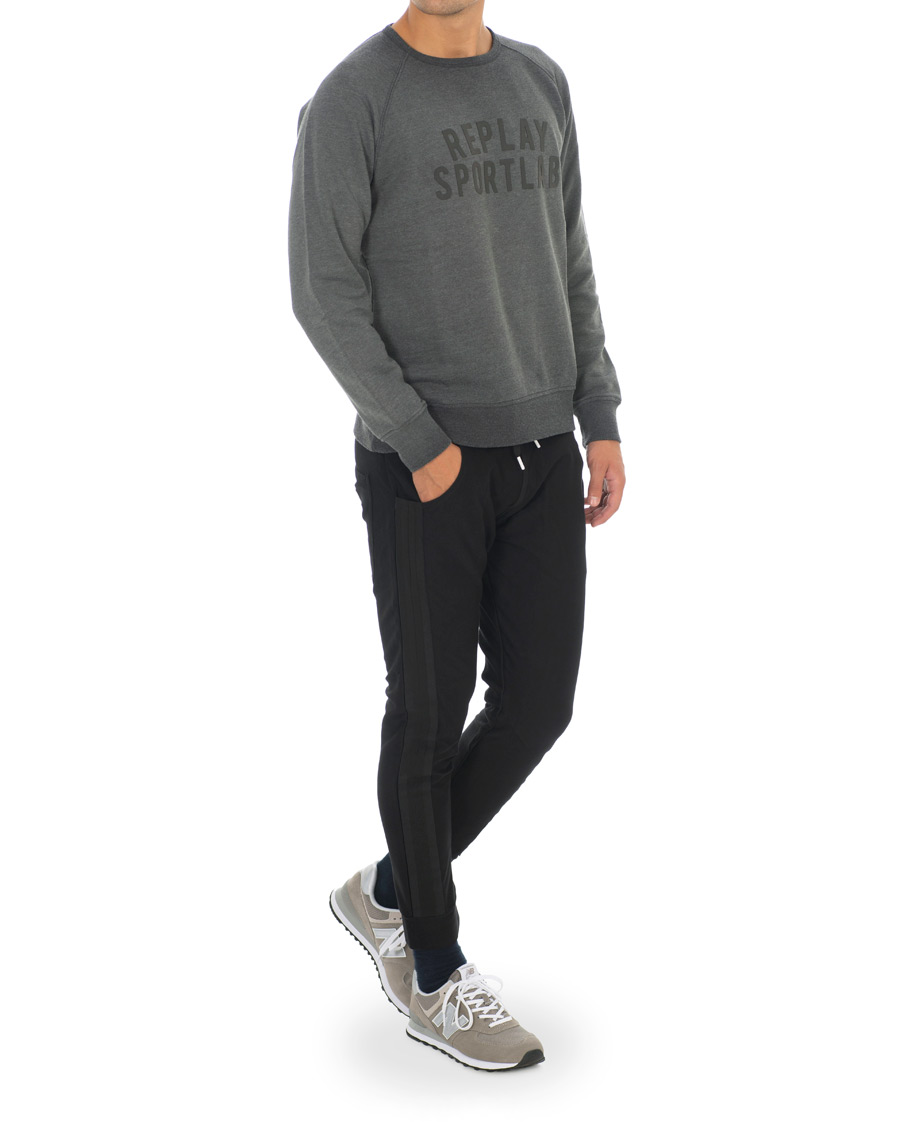Herren | Hosen | Replay | SportLab Sweatpants Denim Black