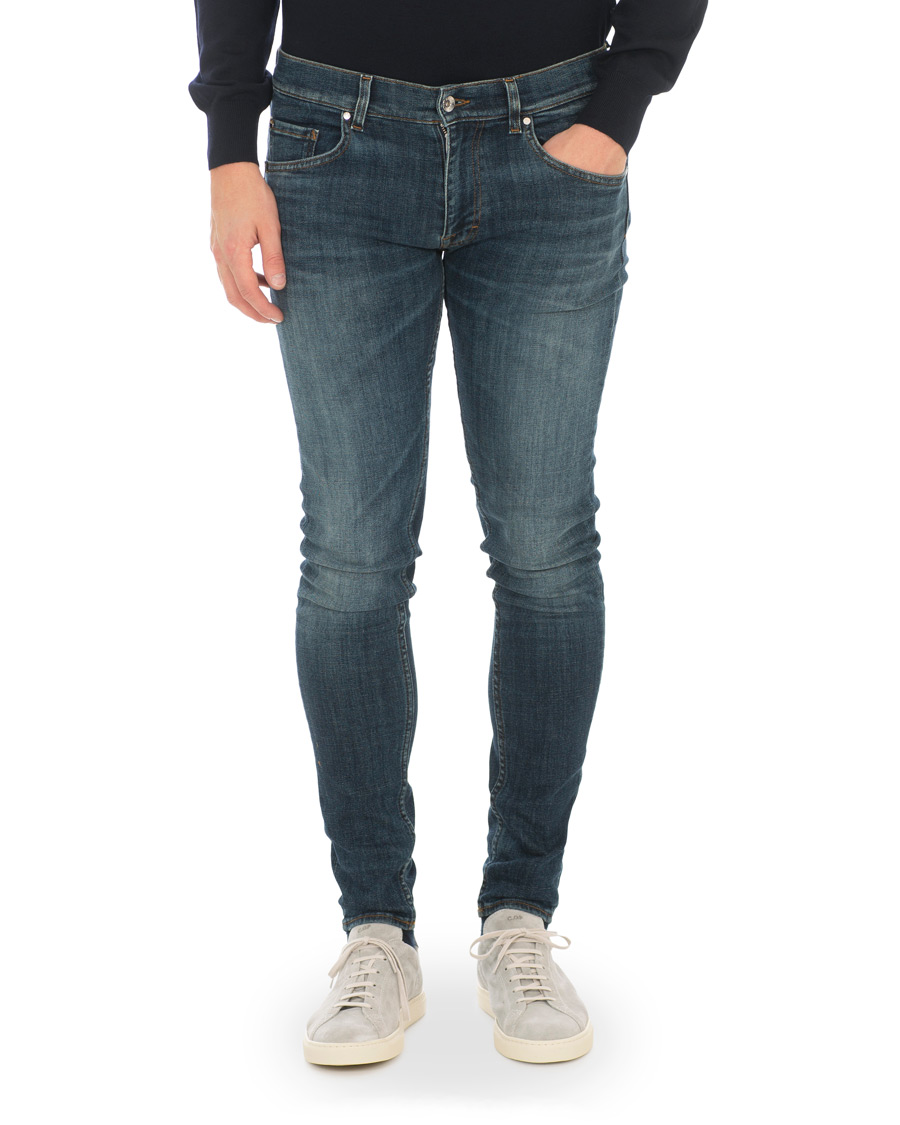 Herren | Jeans | Tiger of Sweden Jeans | Slim Top Stretch Jeans Blue