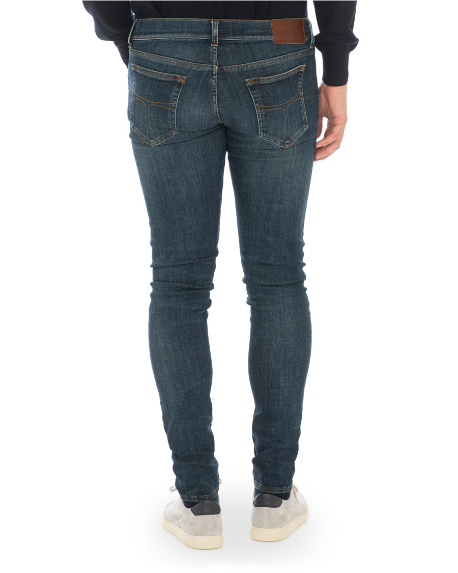 Herren | Jeans | Tiger of Sweden Jeans | Slim Top Stretch Jeans Blue