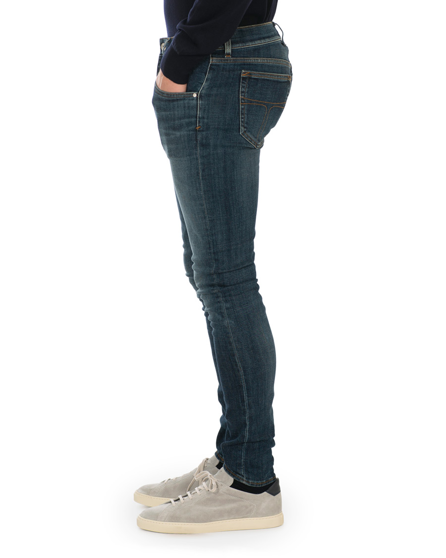 Herren | Jeans | Tiger of Sweden Jeans | Slim Top Stretch Jeans Blue