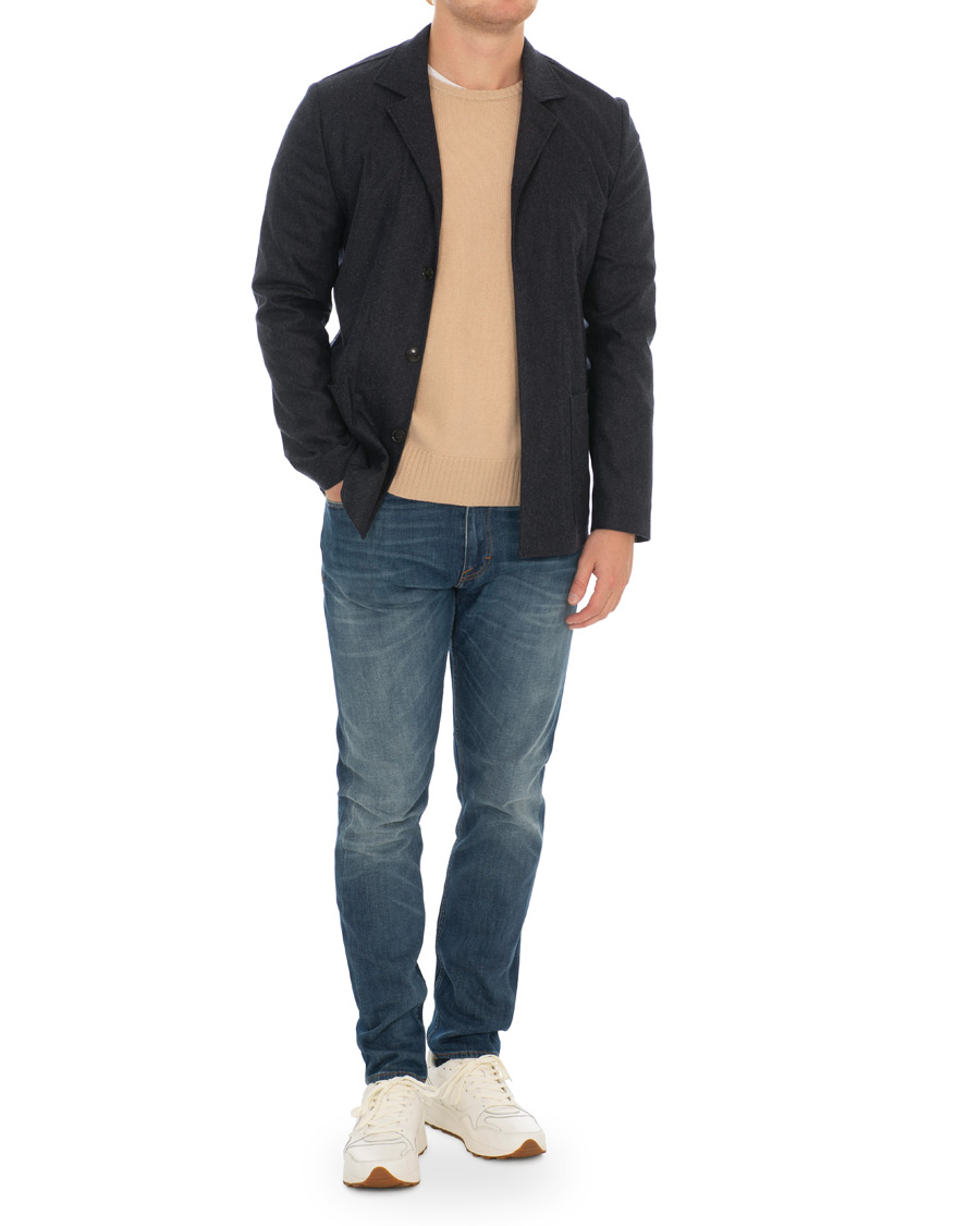 Herren | Sakkos | Tiger of Sweden | Jimmie Leisure Blazer Shirt Navy