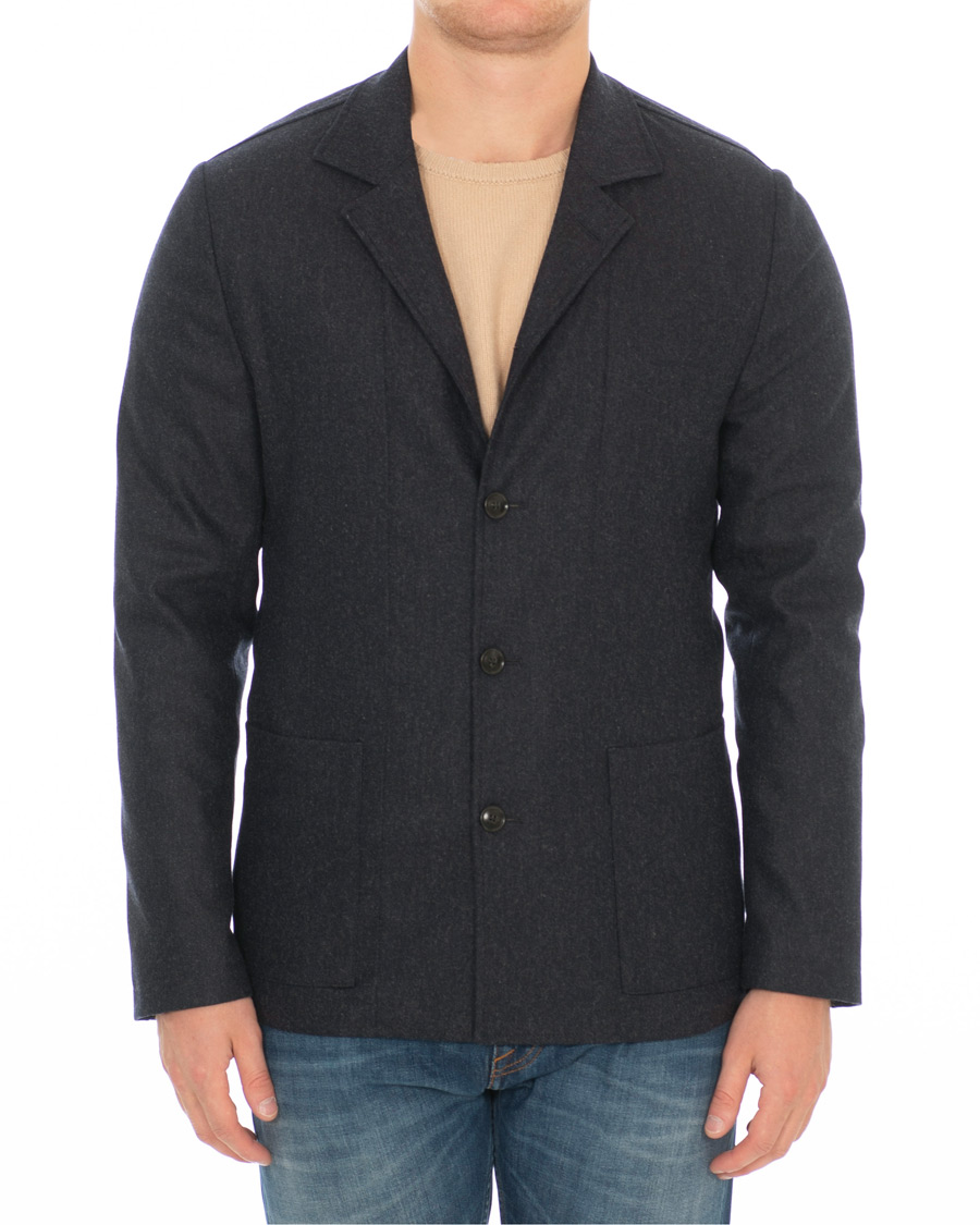 Herren | Sakkos | Tiger of Sweden | Jimmie Leisure Blazer Shirt Navy