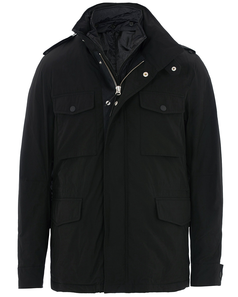 Herren | Jacken | Tiger of Sweden | Ossien Padded Field Jacket Black