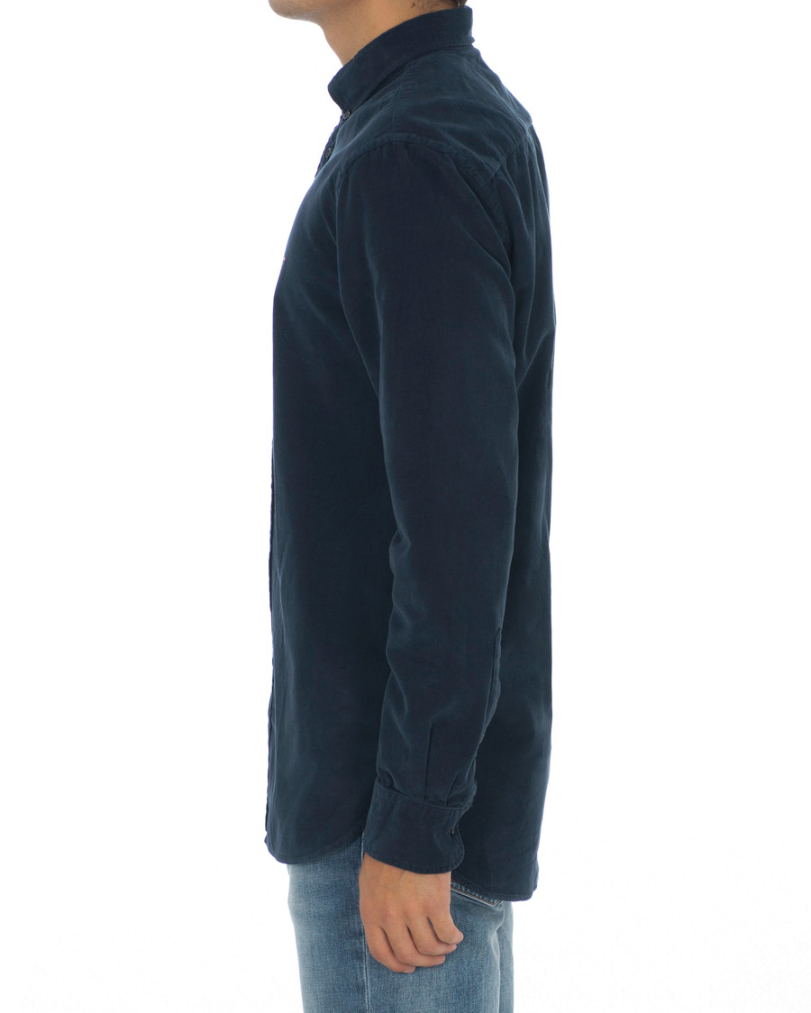 Herren | Hemden | Tommy Hilfiger | Garment Dyed Corduroy Shirt Navy