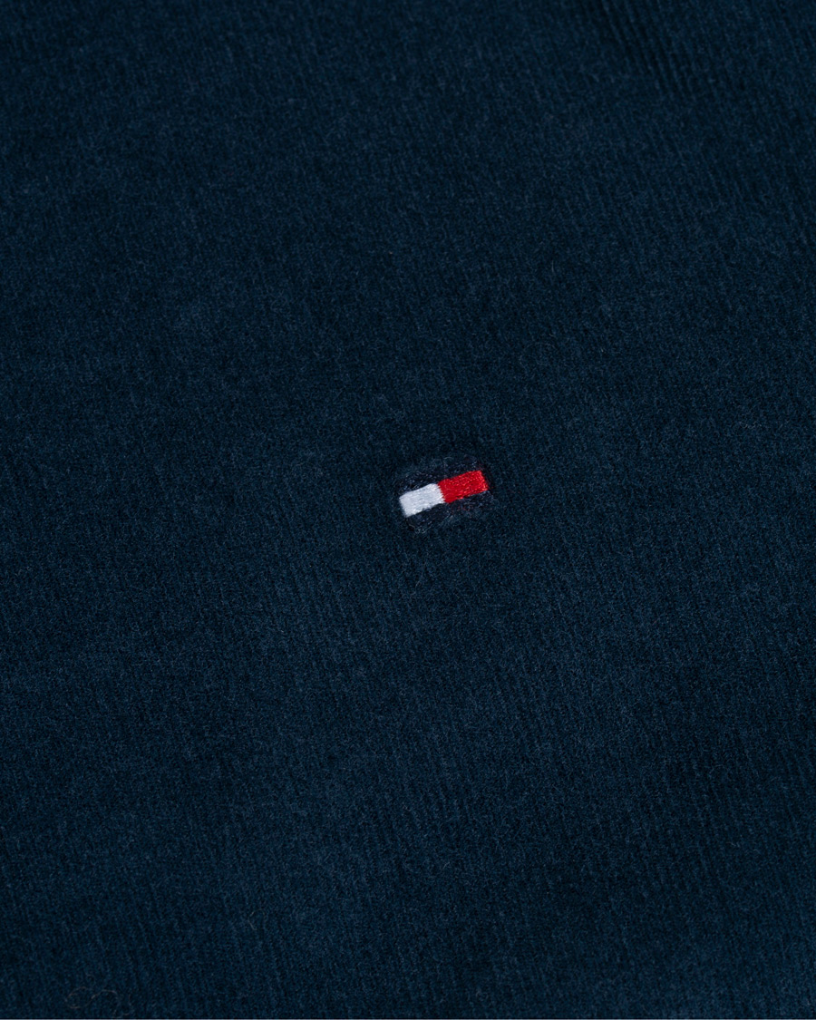 Herren | Hemden | Tommy Hilfiger | Garment Dyed Corduroy Shirt Navy