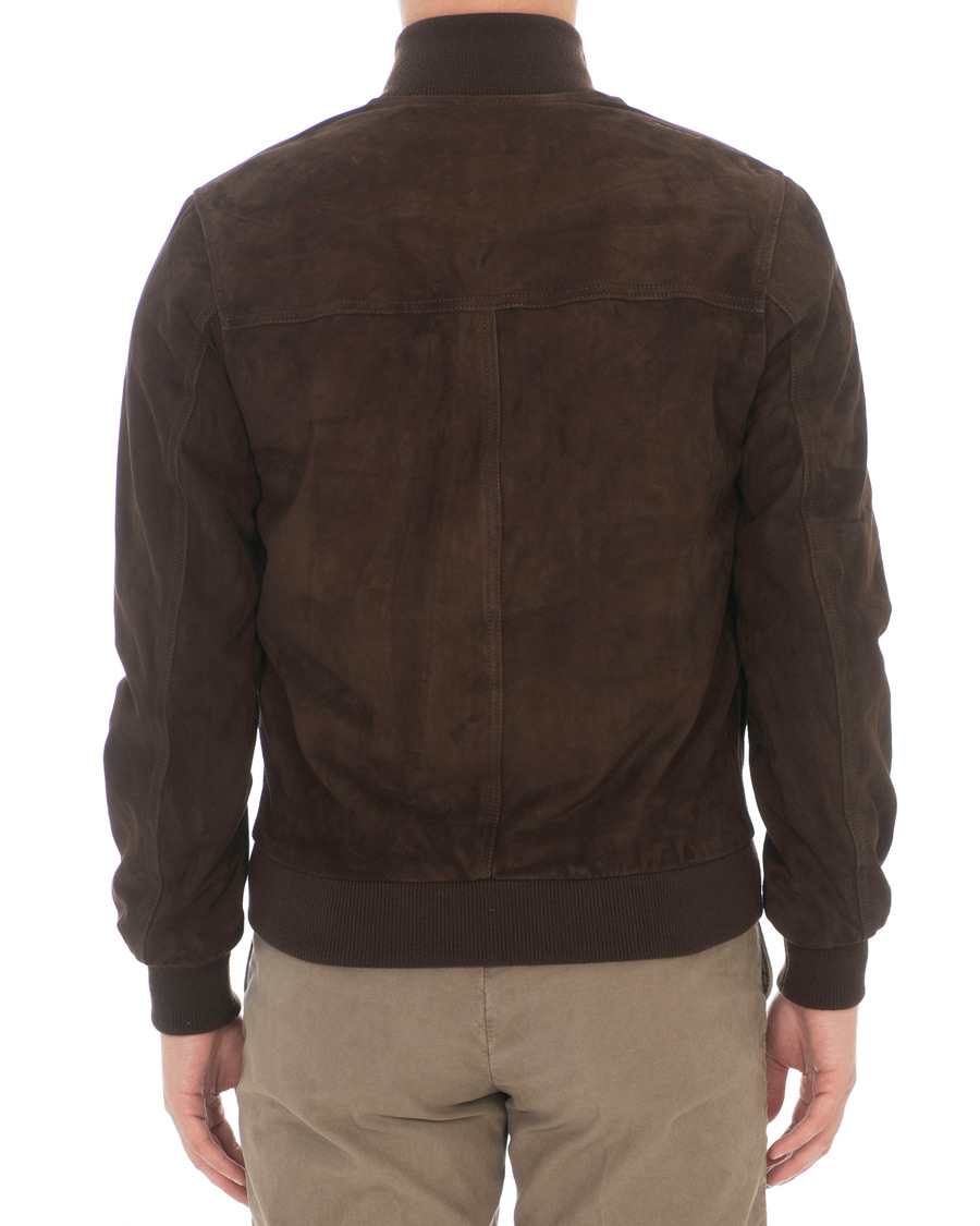 Herren | Jacken | Valstar | Valstarino Suede Jacket Dark Brown
