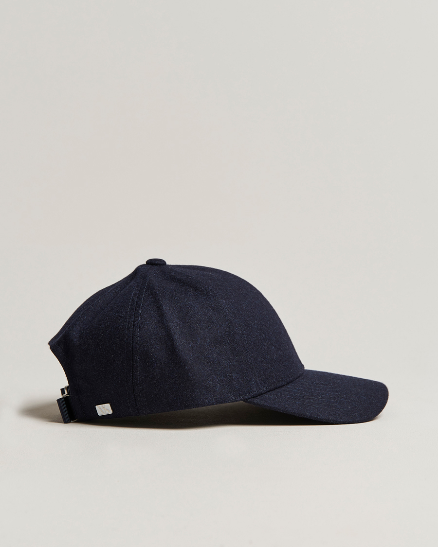 Herren | Varsity Headwear Flannel Baseball Cap Dark Navy | Varsity Headwear | Flannel Baseball Cap Dark Navy