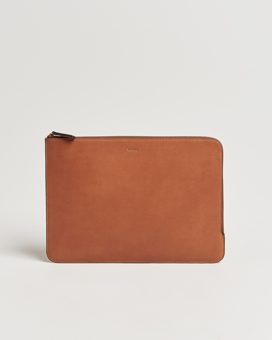 Herren | Mismo Full Grain Leather Laptop Cover 14