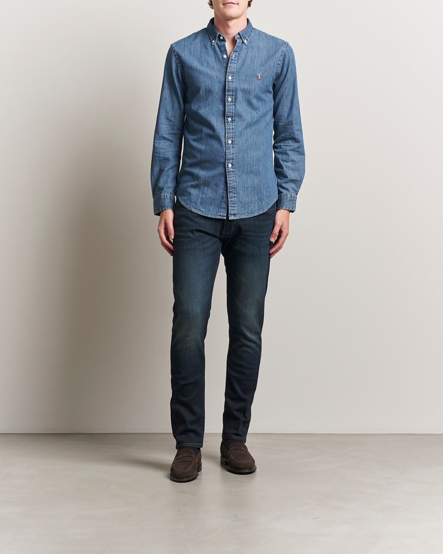 Herren | Jeans | Polo Ralph Lauren | Sullivan Slim Fit Murphy Stretch Jeans Mid Blue