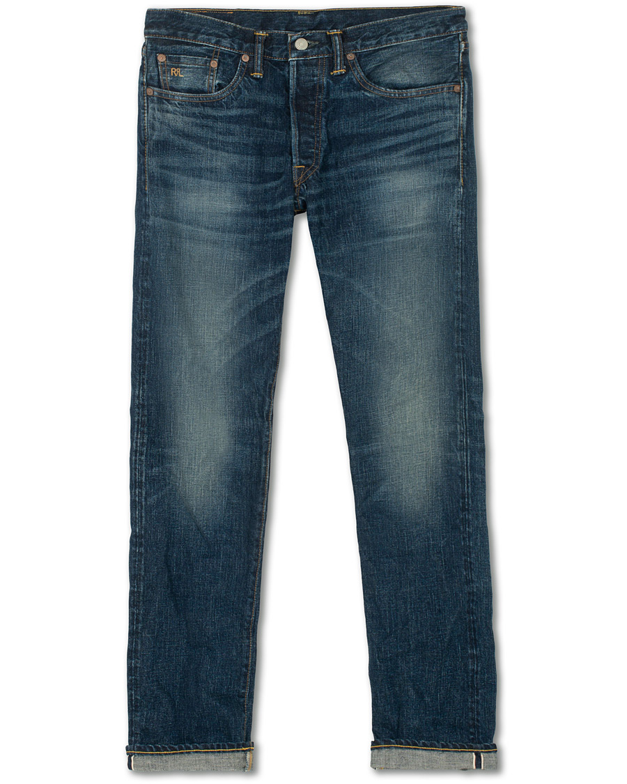 Herren | Jeans | RRL | Low Straight Fit Selvedge Jeans Milwaukee Wash
