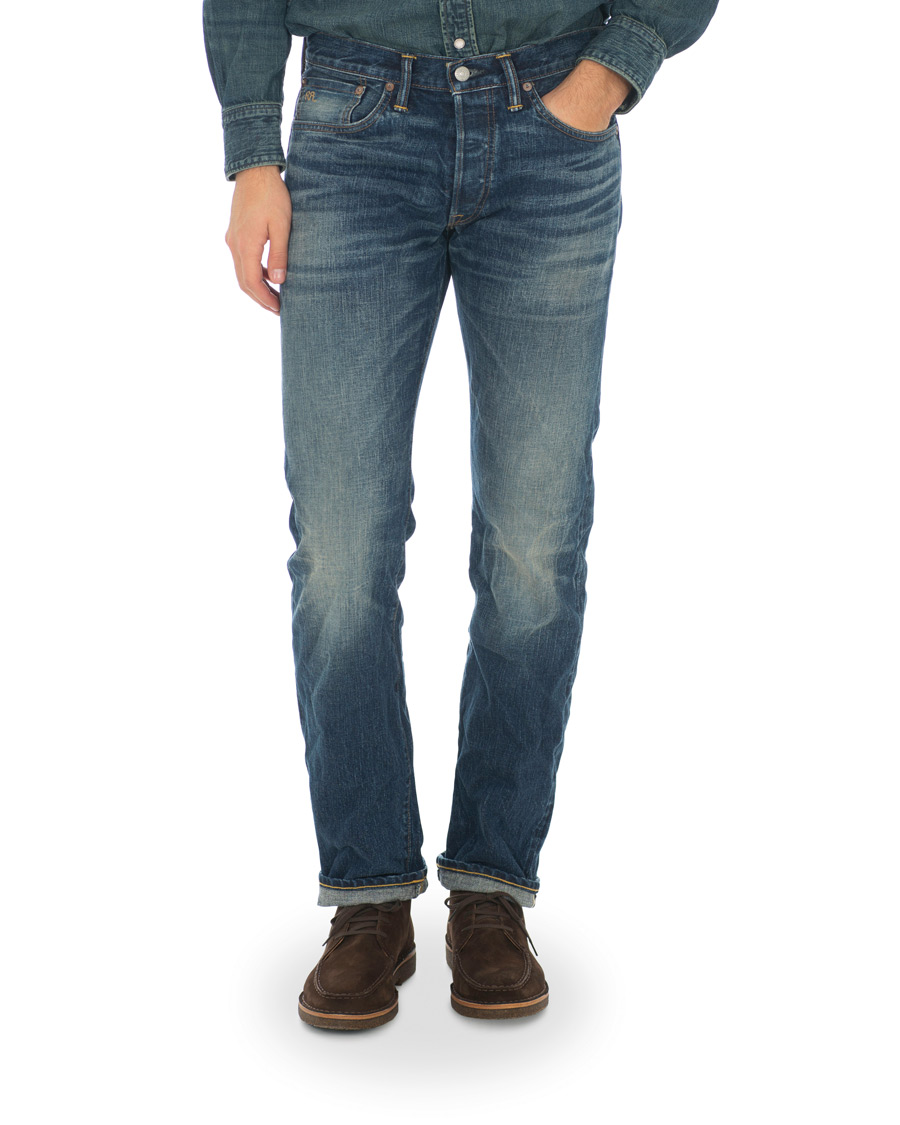 Herren | Jeans | RRL | Low Straight Fit Selvedge Jeans Milwaukee Wash