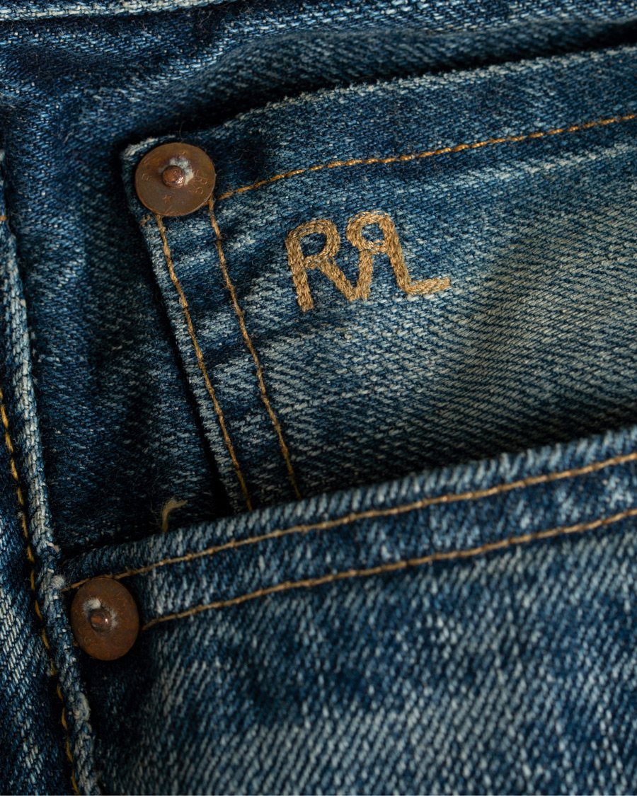 Herren | Jeans | RRL | Low Straight Fit Selvedge Jeans Milwaukee Wash