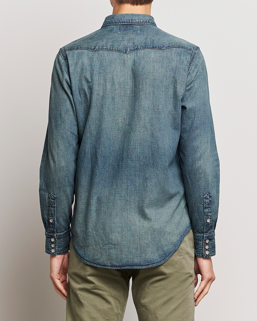 Herren | Hemden | RRL | Buffalo Western Shirt Dark Wash