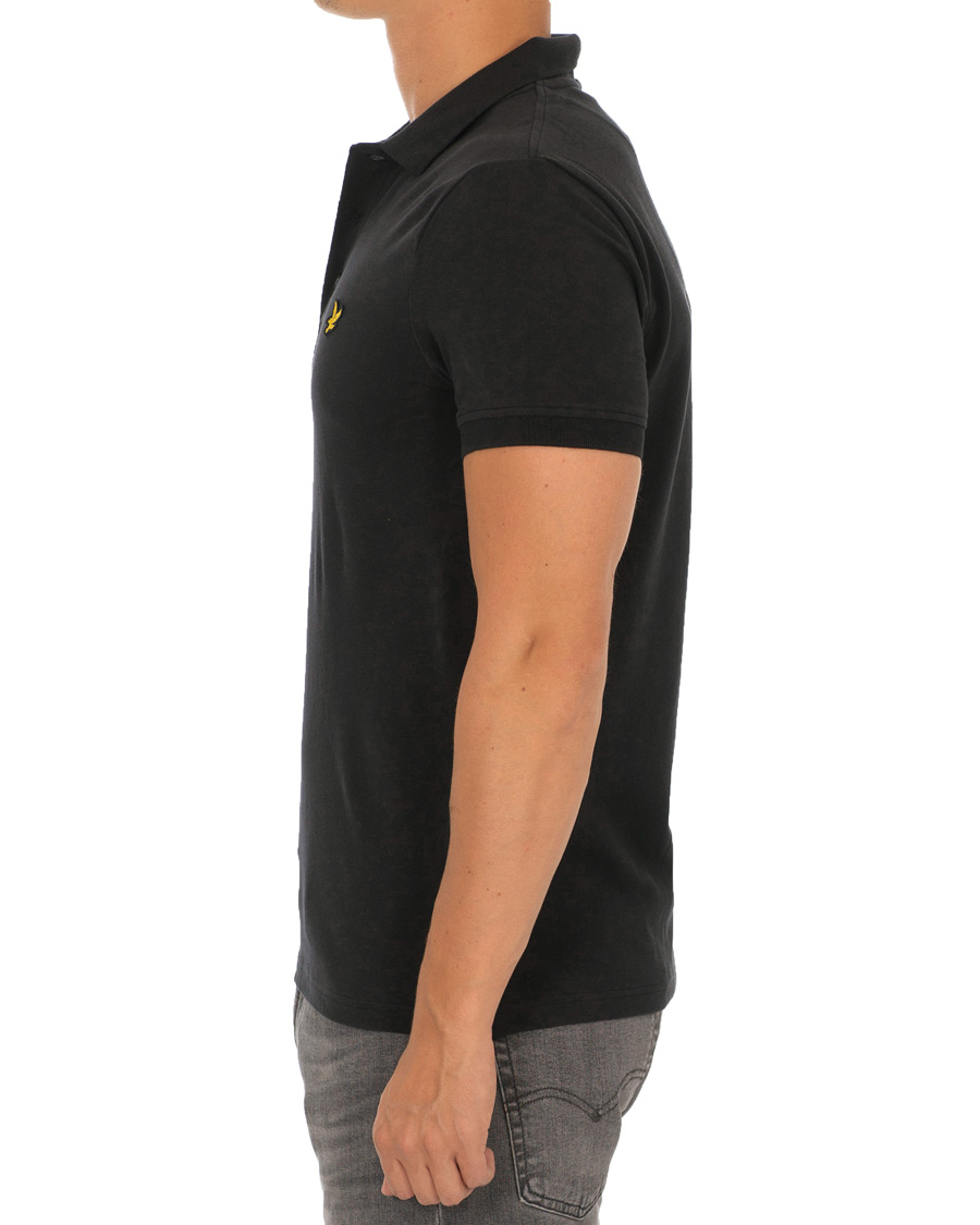 Herren | Poloshirts | Lyle & Scott | Plain Polo Shirt True Black