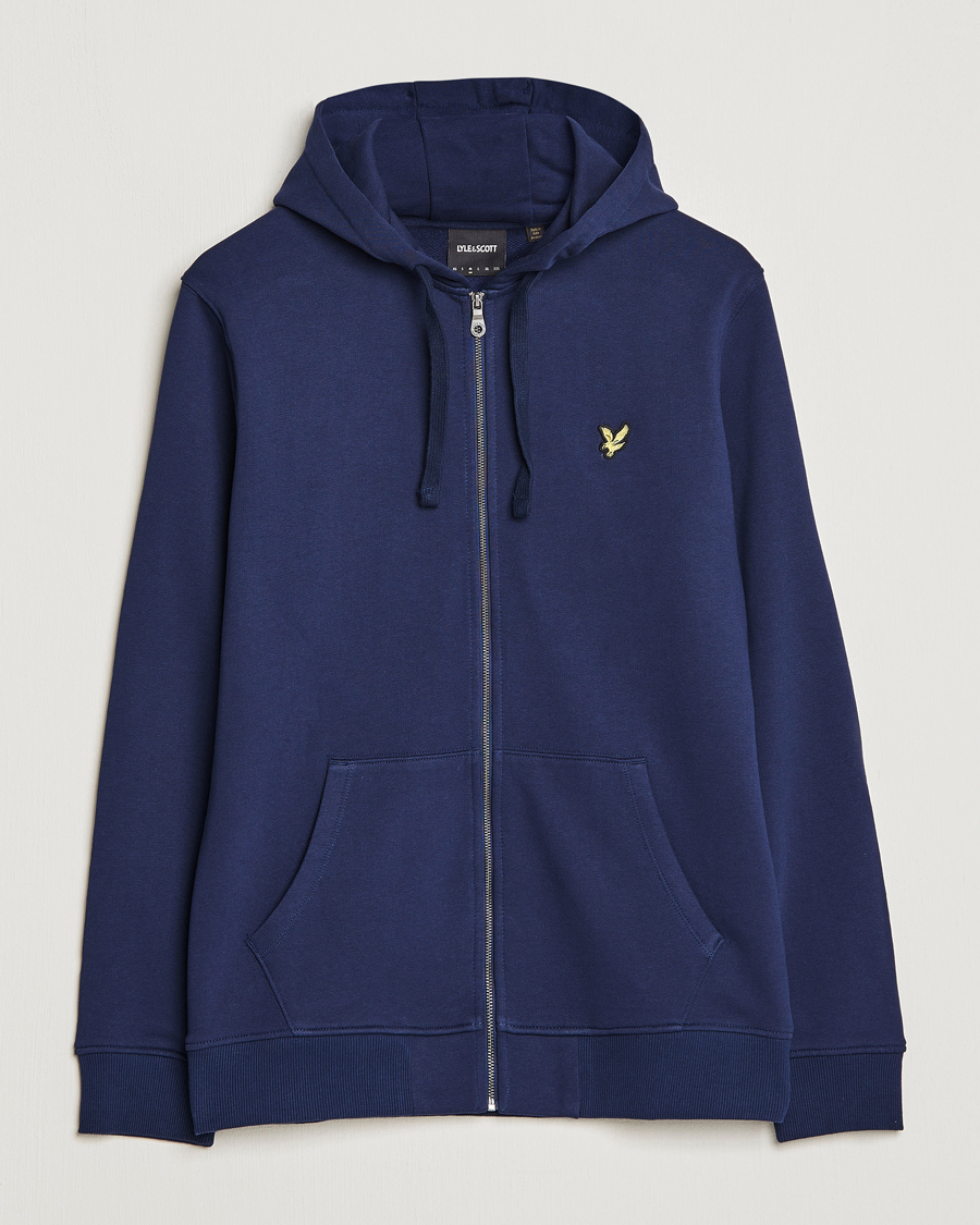 Herren | Pullover | Lyle & Scott | Zip Full Zip Hoodie Navy