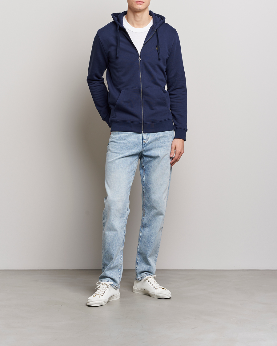 Herren | Pullover | Lyle & Scott | Zip Full Zip Hoodie Navy
