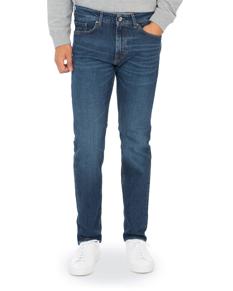 Herren | Jeans | Tiger of Sweden Jeans | Rex Stretch Jeans Medium Blue