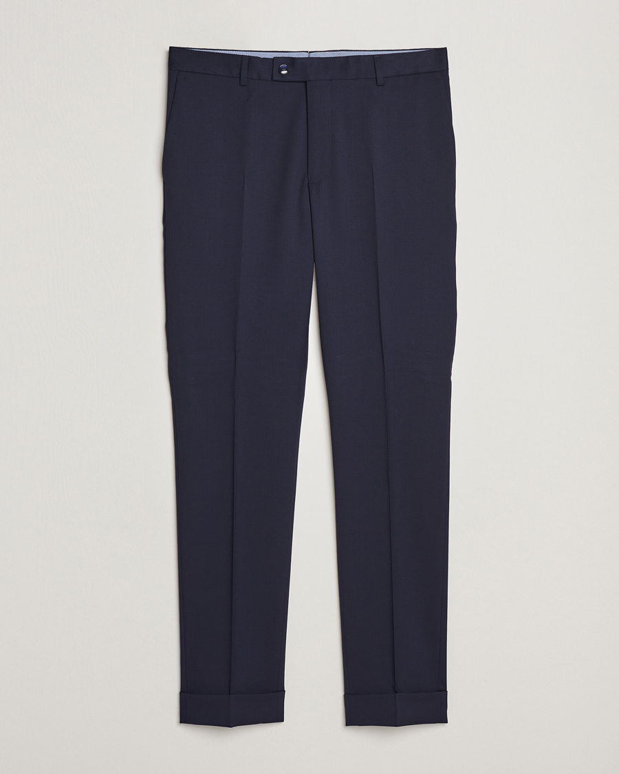 Herren | Hosen | Morris | Prestige Wool Suit Trousers Navy