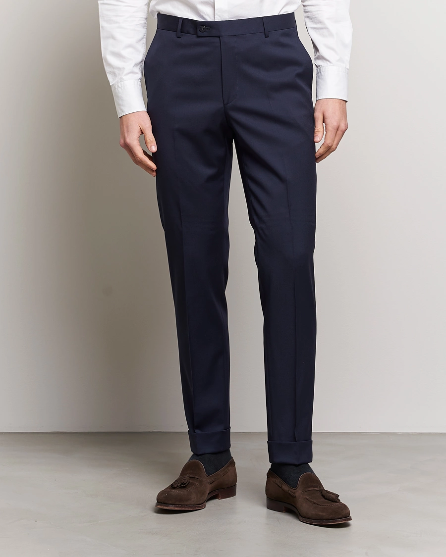 Herren | Kategorie | Morris Heritage | Prestige Suit Trousers Navy