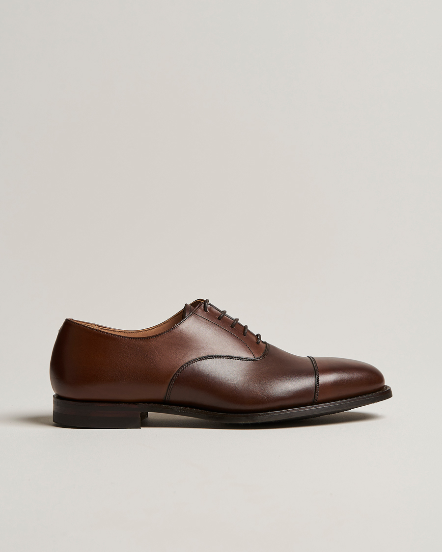 Herren | Oxford | Crockett & Jones | Connaught 2 City Sole Dark Brown Calf