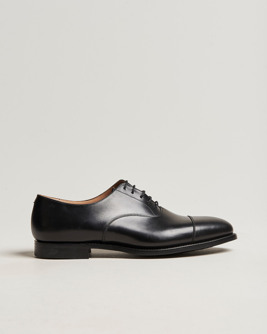 Herren | Oxford | Crockett & Jones | Connaught 2 City Sole Black Calf
