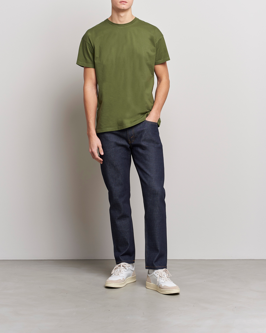 Herren | Hosen | Jeanerica | TM005 Tapered Jeans Blue Raw