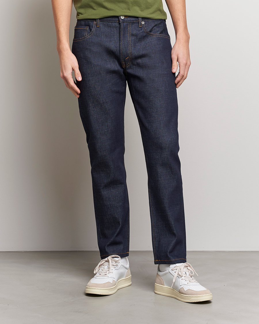 Herren | Hosen | Jeanerica | TM005 Tapered Jeans Blue Raw