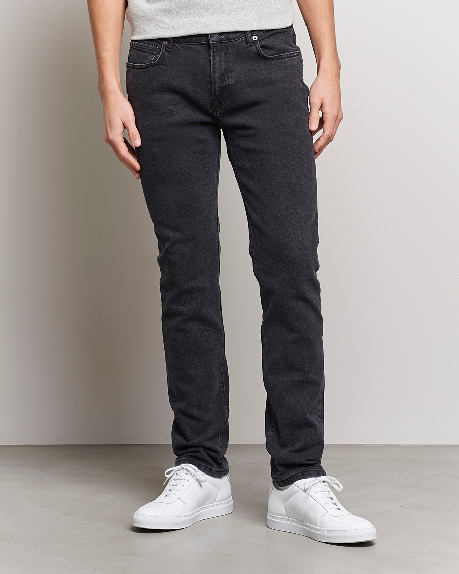 Herren | Kleidung | Jeanerica | SM001 Slim Jeans Used Black